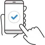 Reservation Smartphone SVG Icon